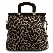 Lana Leopard Handbag