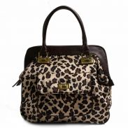 Elaina Leopard Satchel
