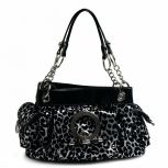 Amber Leopard Satchel