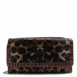 Christa Leopard Wallet