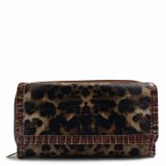 Christa Leopard Wallet