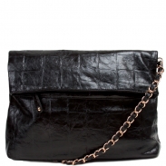 Preston Exotic Foldover Bag