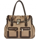 Micah Two-Tone Satchel