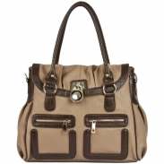 Micah Two-Tone Satchel
