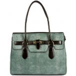 Victoria Oversized Exotic Satchel