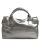 Pewter Perforated Bag