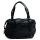 Black Satchel with Buckle