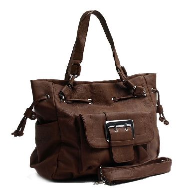 Brown Bag with Buckle