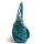 Blue Pleated Handbag