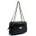 Black Faux Leather Bag