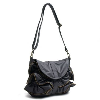 Grey Messenger Bag