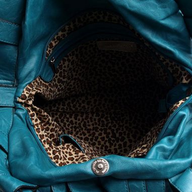 Turquoise Valencia Hobo