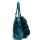 Turquoise Ruffle Shoulder Bag