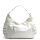 White Ruffled Handbag