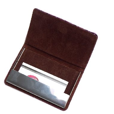 Purple Business Card Holder