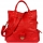 Austin Studded Foldover Tote Red