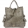 Austin Studded Foldover Tote Grey