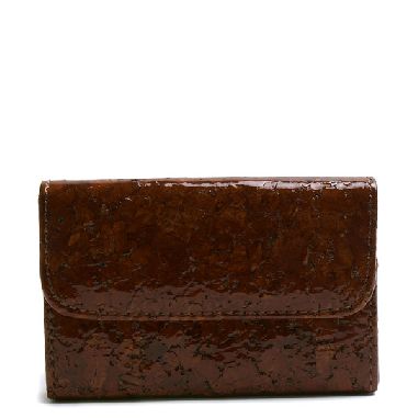 Brown Cork Business Card Holder