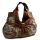 Brown Paisley Print Bag