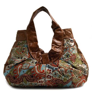 Brown Paisley Bag