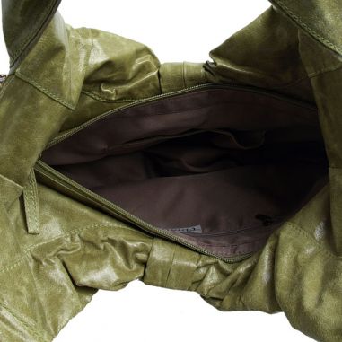 Green Bag with Bow