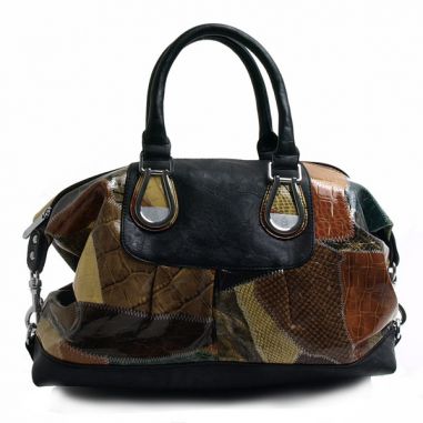 Janine Patchwork Satchel