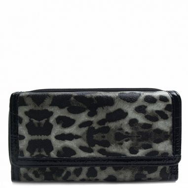 Christa Leopard Wallet