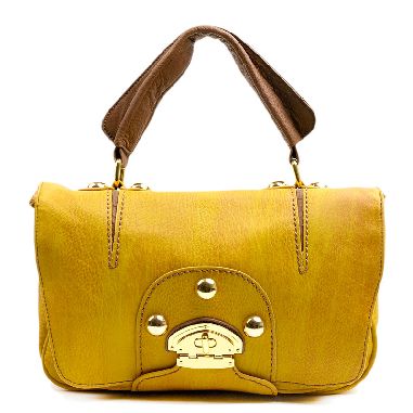 Adrienne Turn-Lock Satchel
