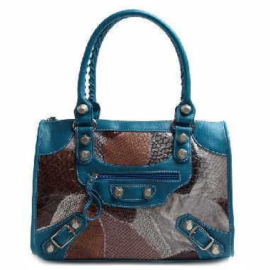 Broad Ripple Patchwork Satchel