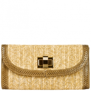 Eileen Straw Clutch