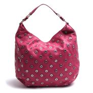 Cream Paisley Print Bow Bag