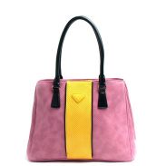 Pewter Hobo Bag with Bow