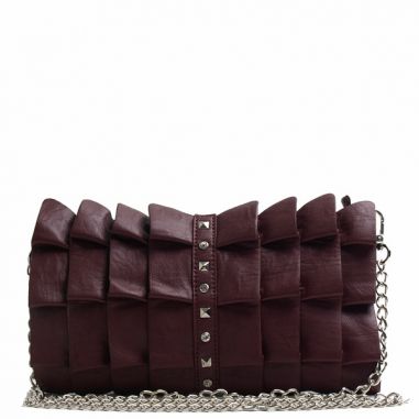 Justine Ruffle Clutch